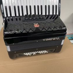 Flawed-See Description, 34 keys 60 bass keys Lightweight Accordion