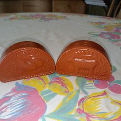 Vintage Avon -Terra Cotta Salt and Pepper Shakers 