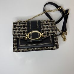 Chic Black and Gold Women's Bag