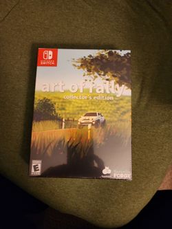 Art of Rally  collector edition box set  Nintendo switch