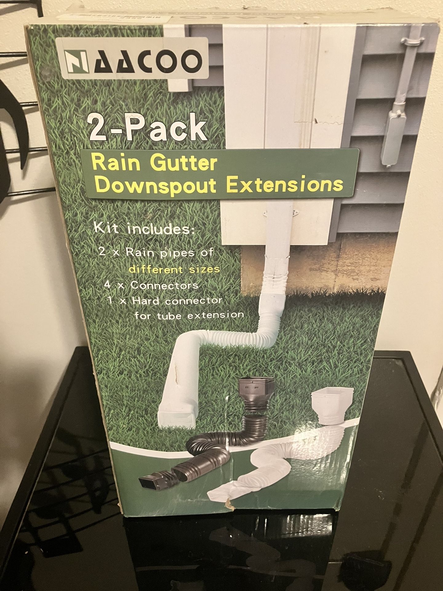 Rain Gutter Downspout Extensions