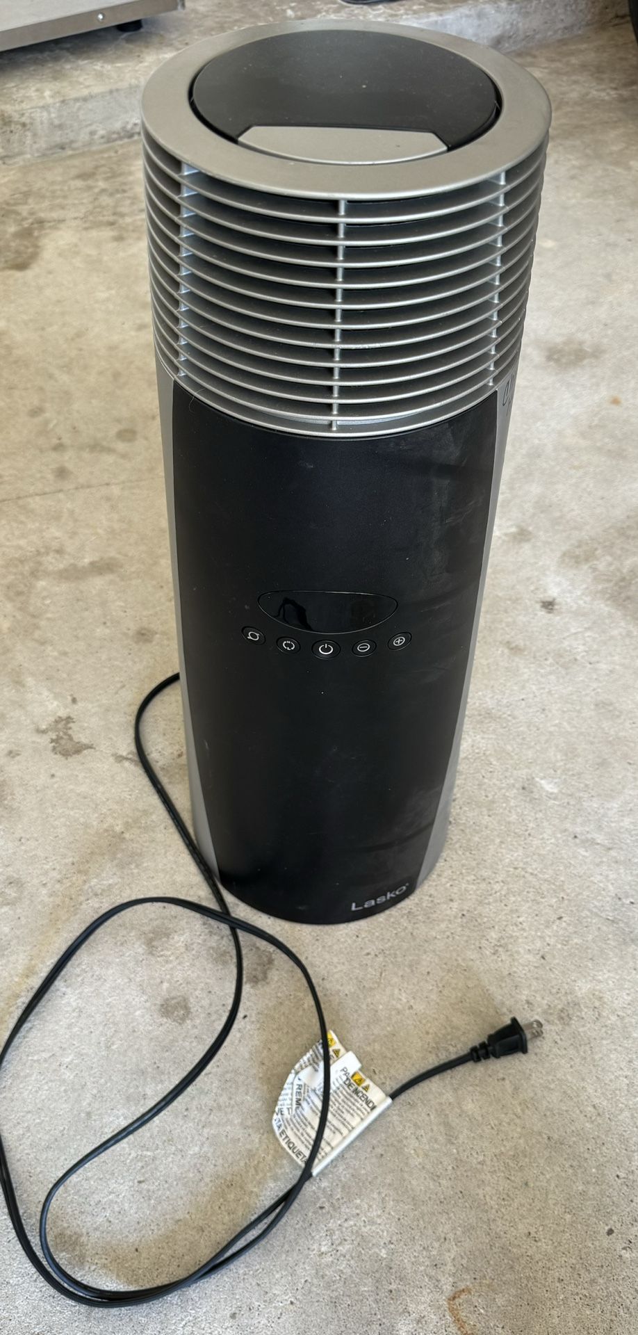 Lasko 22" 1500W Tower Space Heater
