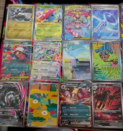 Pokemon ascended heroes singles lot of ir and ex cards