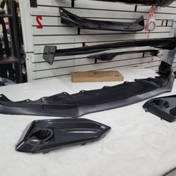 2016-2021 HONDA CIVIC FRONT LIP & COVER Fit TYPE R BUMPER CONVERSION ONLY
