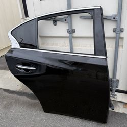 Infiniti Q50 Rear Passenger Door 