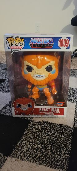 Oversized Master Of The Universe Beast Man Funko Pop Figure