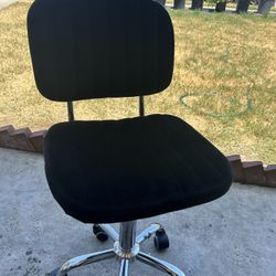 black office chair