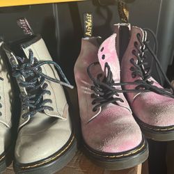 2x Dr. Martens Girl Boots