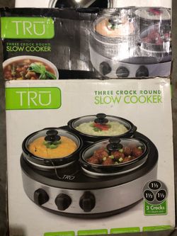 3 Pot Slow Cooker