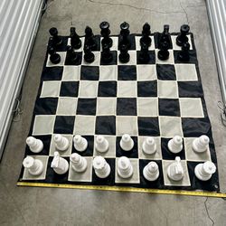 Large Chess Set — Outdoor 