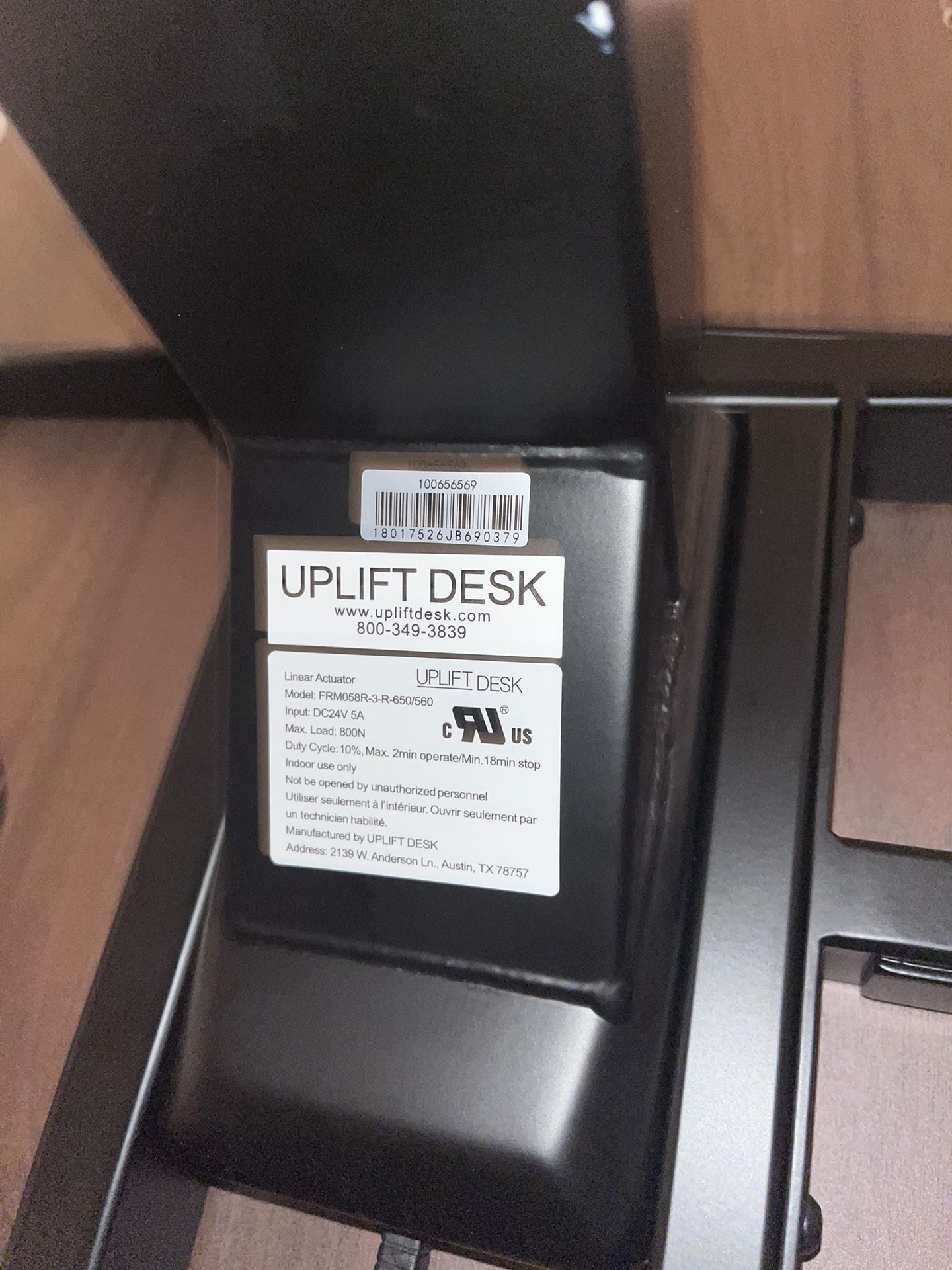 Uplift L Shaped Standing/sitting Desk