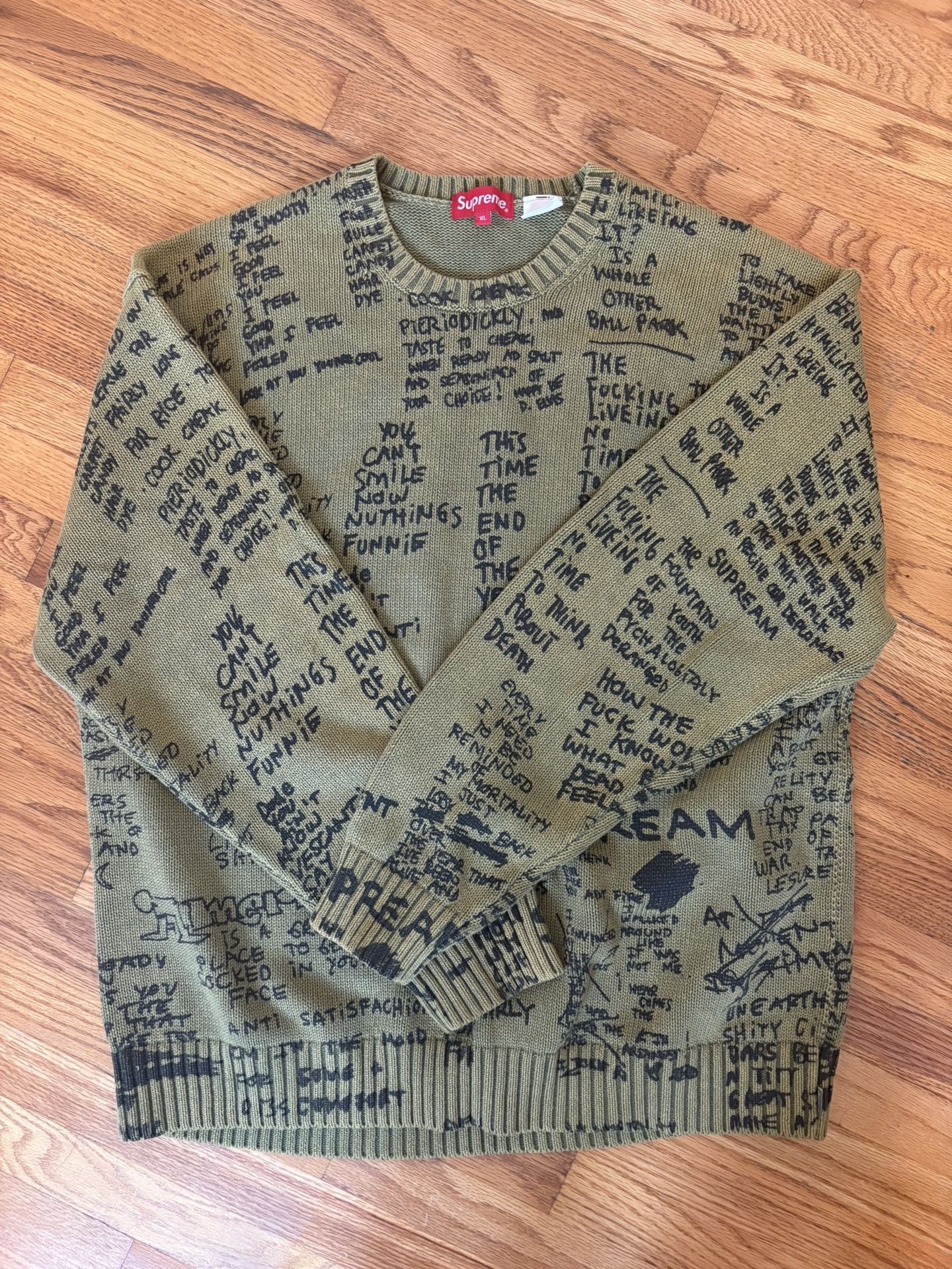 Supreme Gonz Poems Sweater 