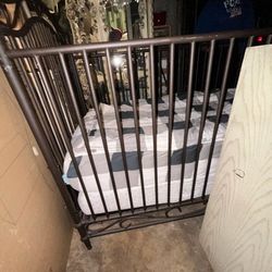 Baby Crib With Mattress