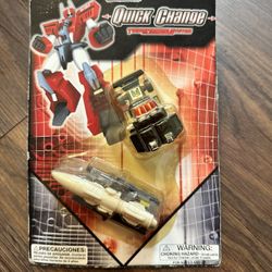 Factory Sealed Vintage Original Polyfect Toys Quick Change Transformer Action Figure