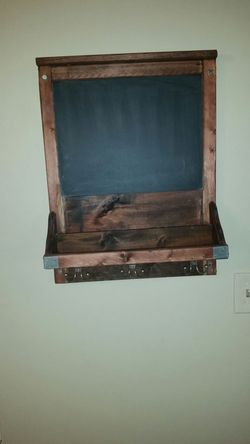 Shabby chic Rustic Framed Chalkboard