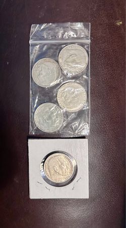 Germany 2 Reichsmark Silver coin Paul von Hindenburg Reichsadler Eagle LOT OF 5 $110