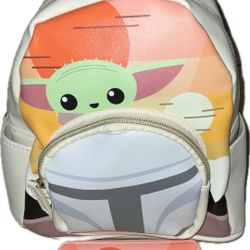 Dani By Danielle Nicole Star Wars Mandalorian set of Back Pack And Wallet