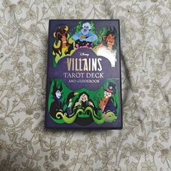 Disney Villain Tarot Cards And Guidebook