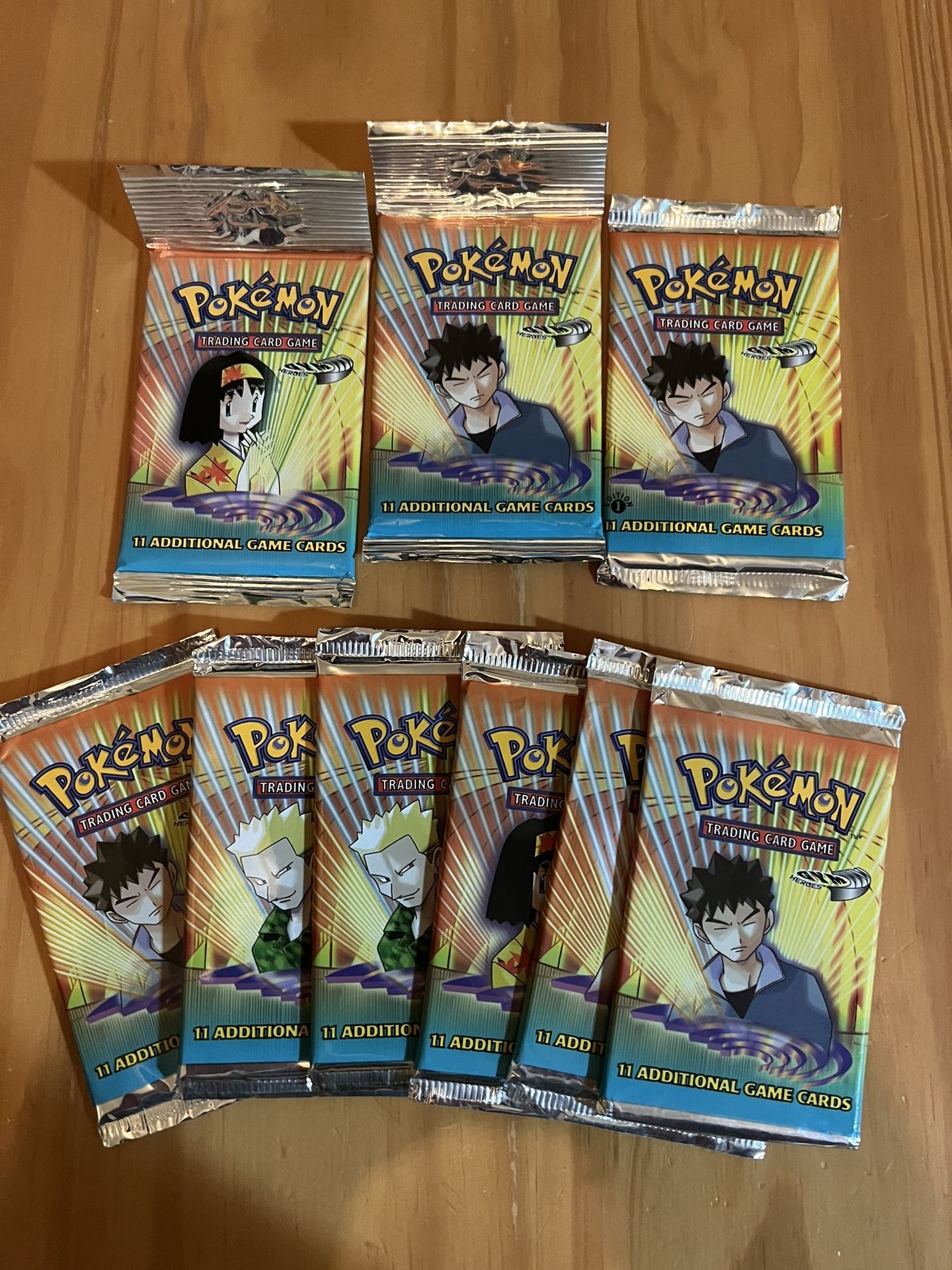 Gym Heroes Booster Packs