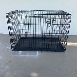 Dog Cage L 36”  X  W 22”  X  H 24”