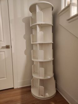 rotattig shelf,  5 tires