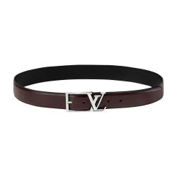 LOUIS VUITTON*LV SKYLINE BELT COLOR BROWN.