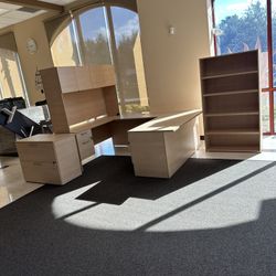 6 Pieces Office Furniture 