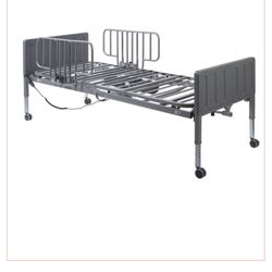 Electric Hospital Bed (twin) With Two Mattresses 
