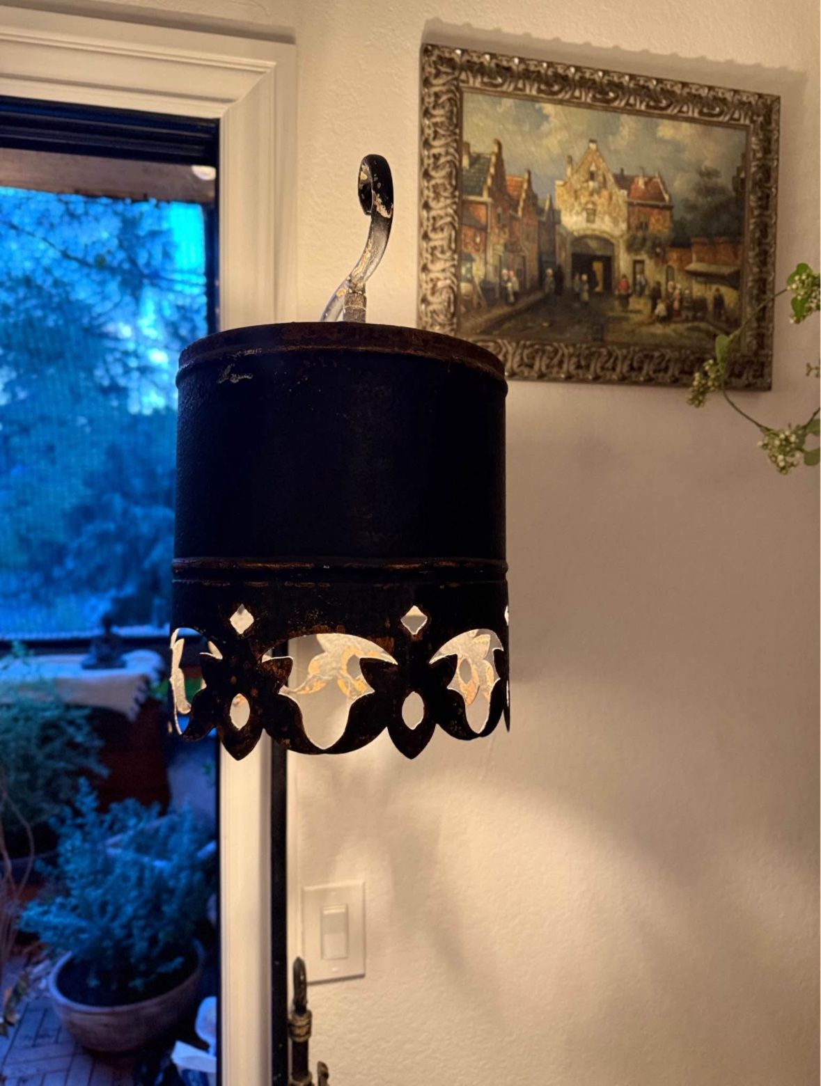 Antique Metal Lamp
