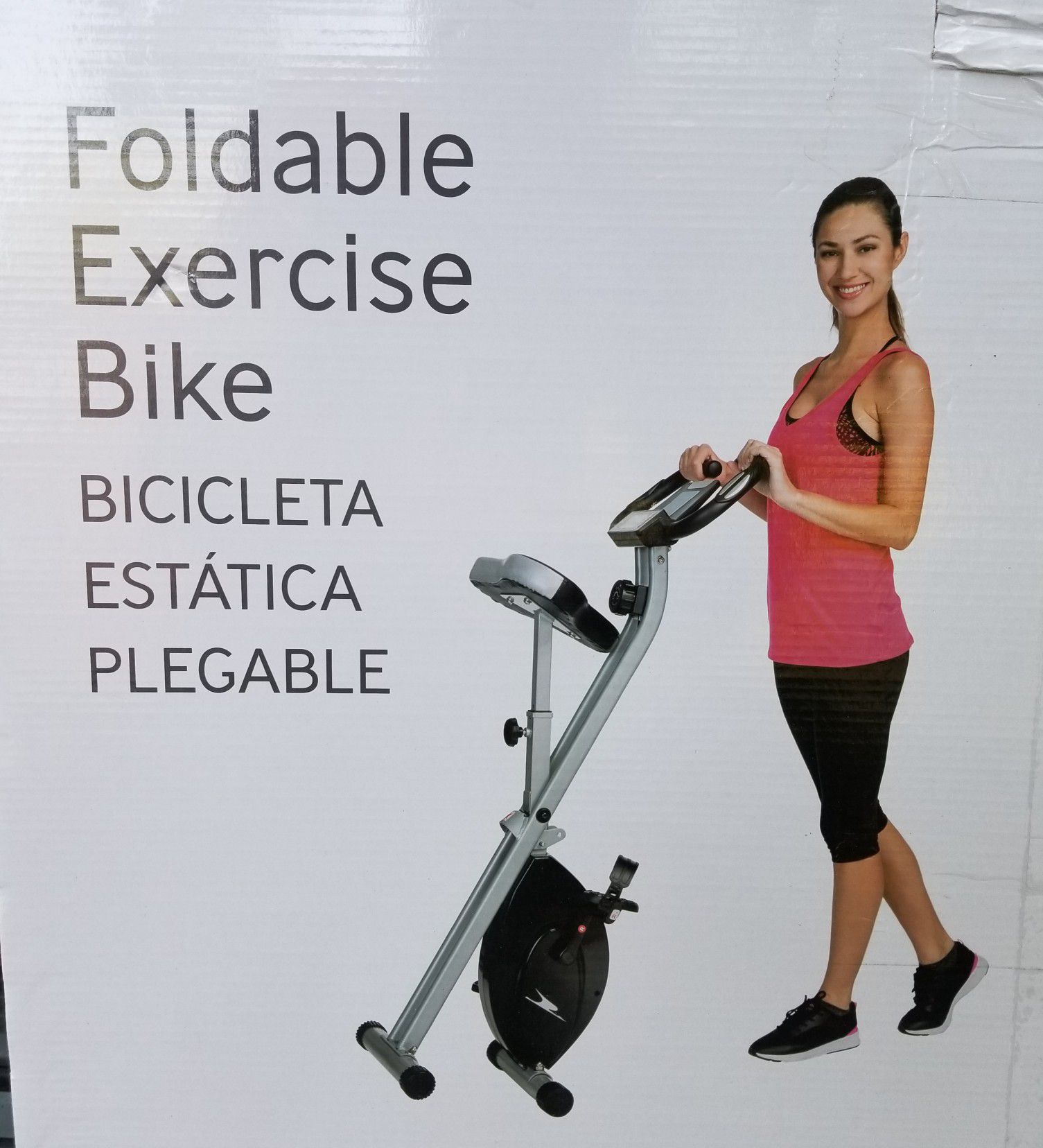 Foldable Movable Exercise Gym Bike Bicycle