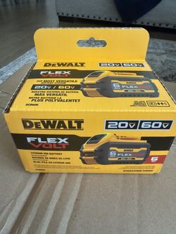 DEWALT FLEXVOLT 20V/60V MAX Lithium-Ion 6.OAh Battery Pack
