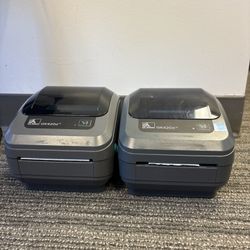 Zebra GK420D Direct Thermal Transfer Barcode Printer Lot Of 2