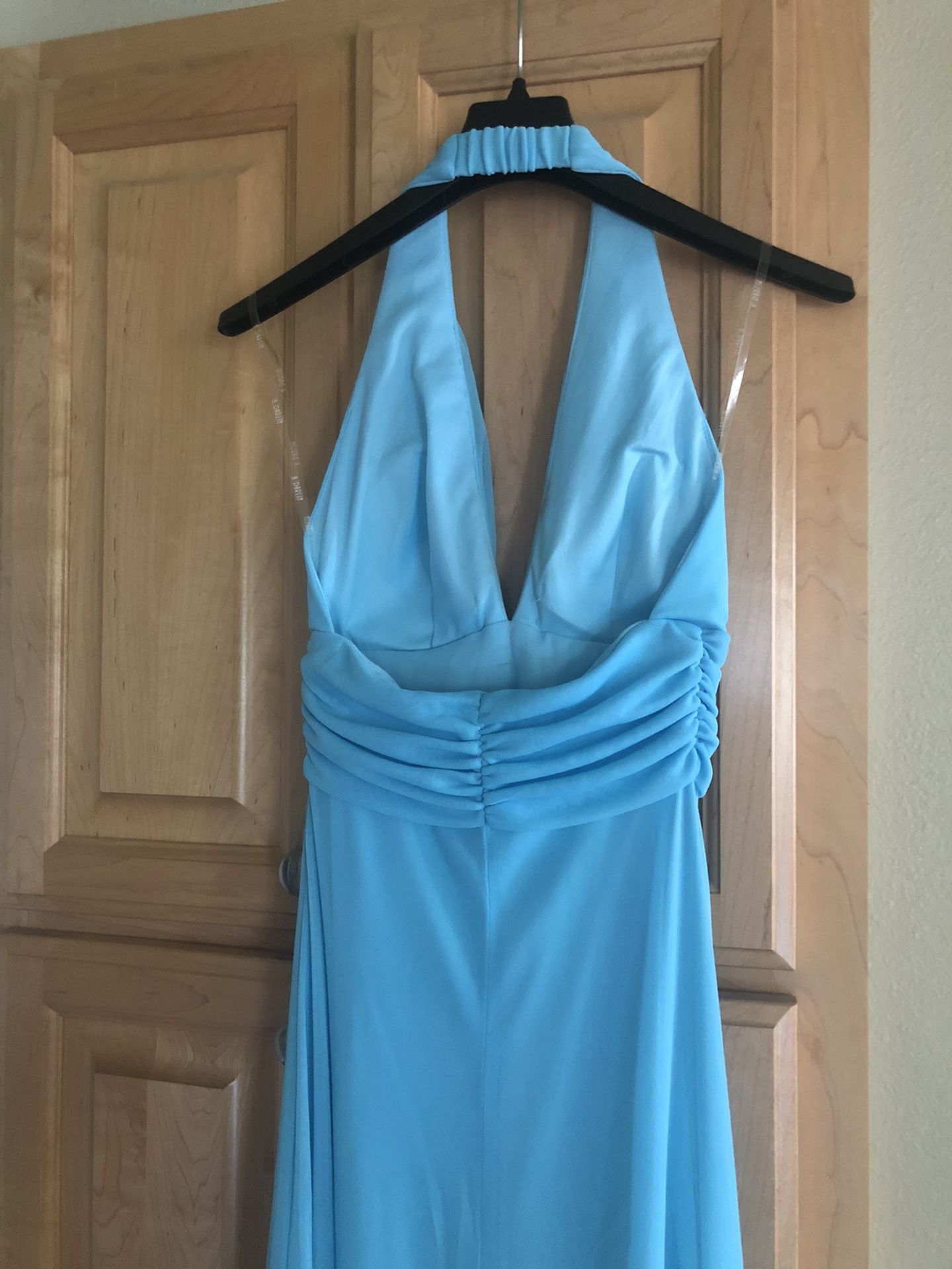 Open back maxi dress