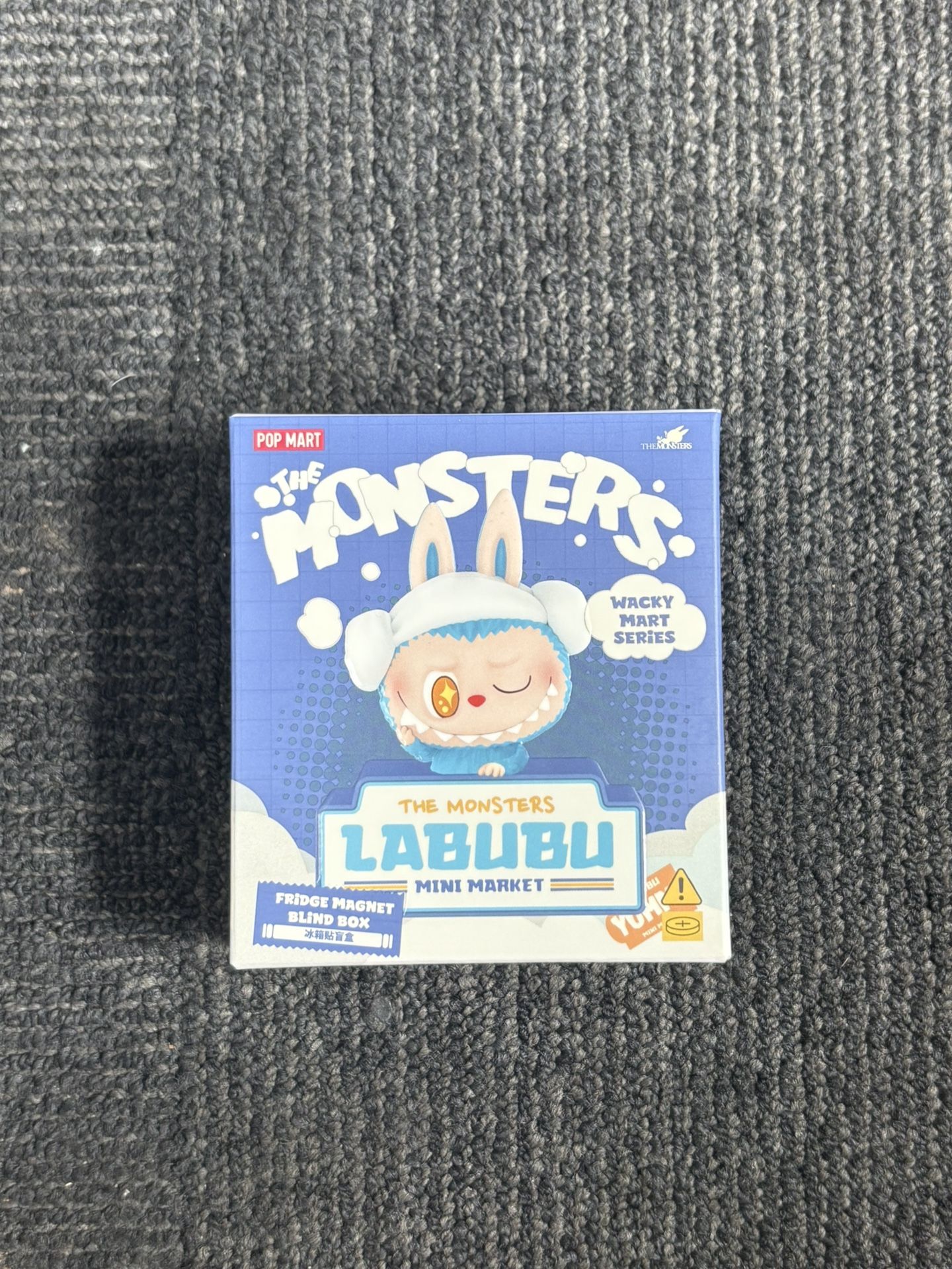 Pop Mart Labubu The Monsters Wacky Mart Series Fridge Magnet