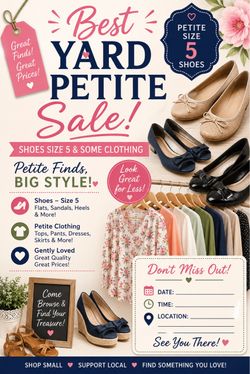 BEST PETITE SHOES AND CLOTHING SALE!!