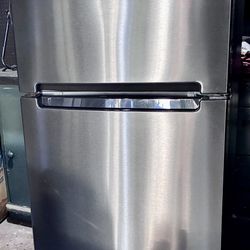 Stainless Whirlpool Refrigerator $150