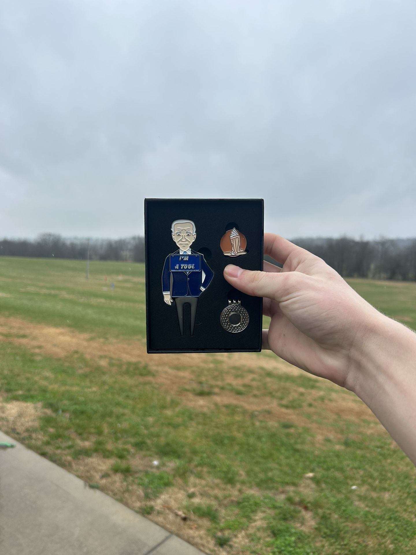 Joe Biden divot tool