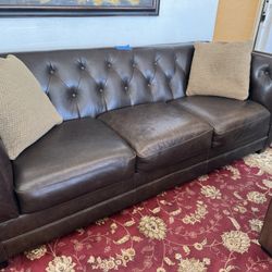 Genuine Leather Sofa
