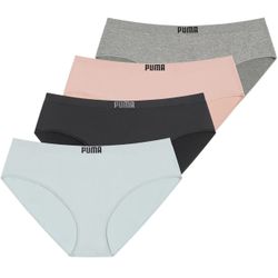 NWT PUMA Cheeky Underwear - Lightweight Seamless Bikini Underwear 4 Pack S