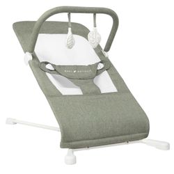 Baby Delight Highland Portable Bouncer - Sage Tweed
