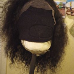 100%REAL HUMAN HAIR LACEFRONT WIG