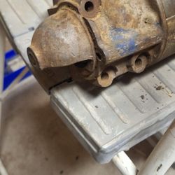 Early 70s Chevelle Nova Camaro  4 Speed Starter Coe Only. Storage Years.  Cast Iron Nose. 35th Ave And McDowell Phx 