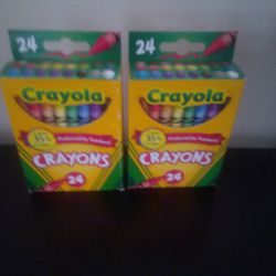 24 Crayola Crayons 