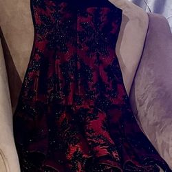 Badgley Mischka Strapless Dress. Holiday. Party. New Years Eve. Wedding. Events. 