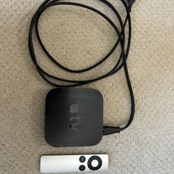 Apple TV 3rd Gen with Remote and Power Cord – Fully Functional
