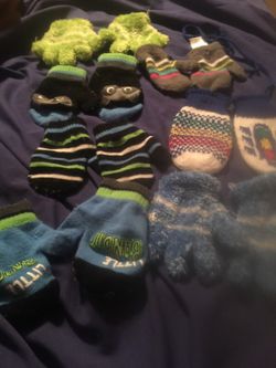 Toddler mittens -7