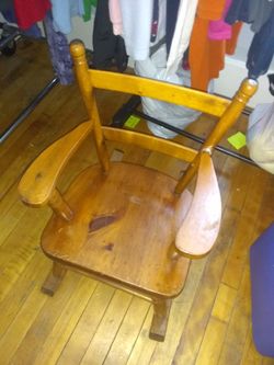 Toddler rocking chair