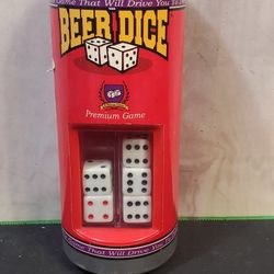 @CHV.  Beer Dice Game Can 