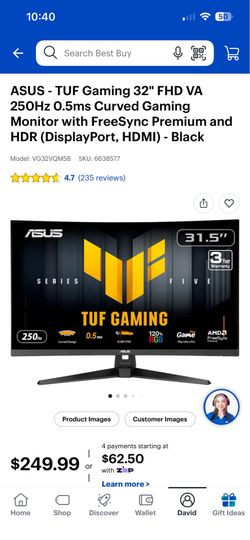 Asus tuf gaming monitor