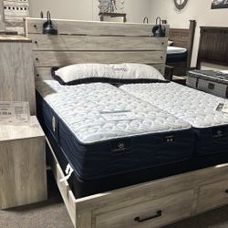 OM• $38 Initial • Brand New Cambeck Queen Size Bedroom Set